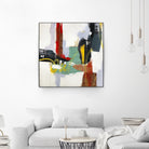 To Tell the Truth III by Daleno Art on GIANT ART - red abstract