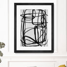 Sensational Climb by Daleno Art on GIANT ART - white black & white abstrait 
