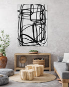 Sensational Climb by Daleno Art on GIANT ART - white black & white abstrait 