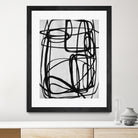 Sensational Climb by Daleno Art on GIANT ART - white black & white abstrait 