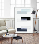 Choate Trend XVII by Daleno Art on GIANT ART - blue abstract abstrait 