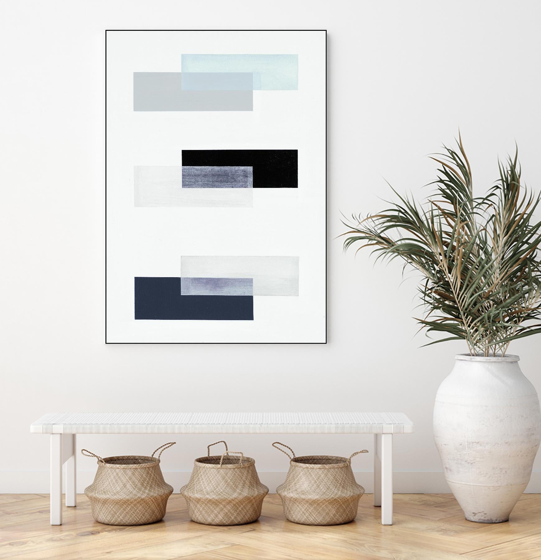 Choate Trend XVII by Daleno Art on GIANT ART - blue abstract abstrait 