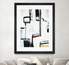 The A Line I by Daleno Art on GIANT ART - red abstract abstrait 