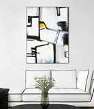 The A Line II by Daleno Art on GIANT ART - white abstract abstrait 
