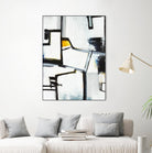The A Line II by Daleno Art on GIANT ART - white abstract abstrait 