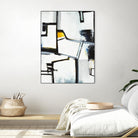 The A Line II by Daleno Art on GIANT ART - white abstract abstrait 