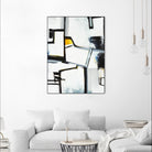 The A Line II by Daleno Art on GIANT ART - white abstract abstrait 