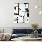 The A Line II by Daleno Art on GIANT ART - white abstract abstrait 