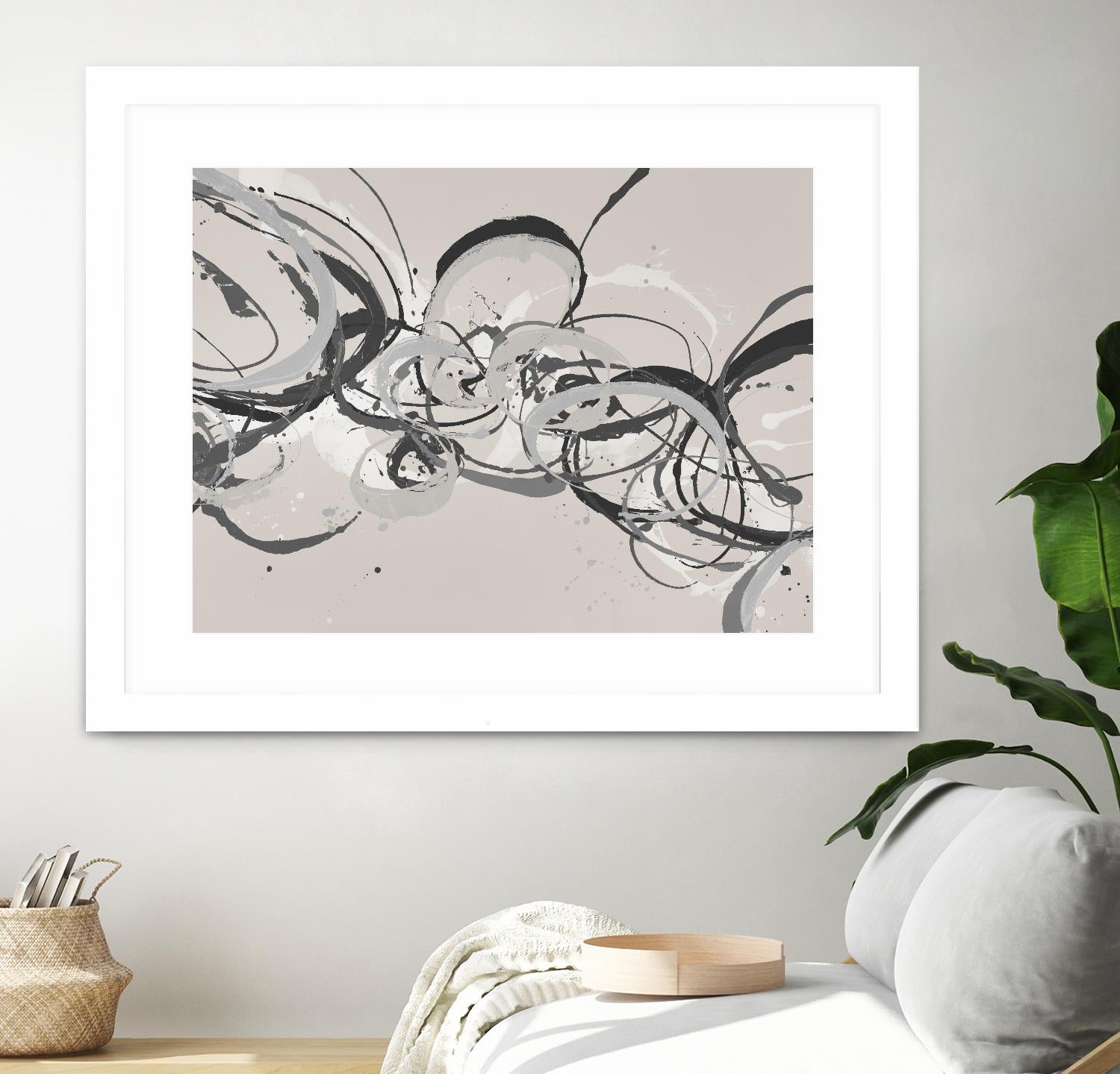 Demanding Order IV by Daleno Art on GIANT ART - white abstract abstrait 