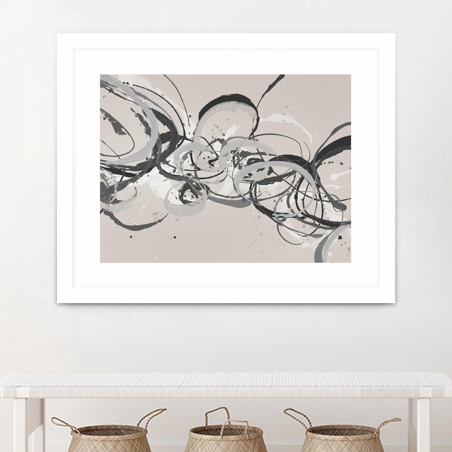 Demanding Order IV by Daleno Art on GIANT ART - white abstract abstrait 