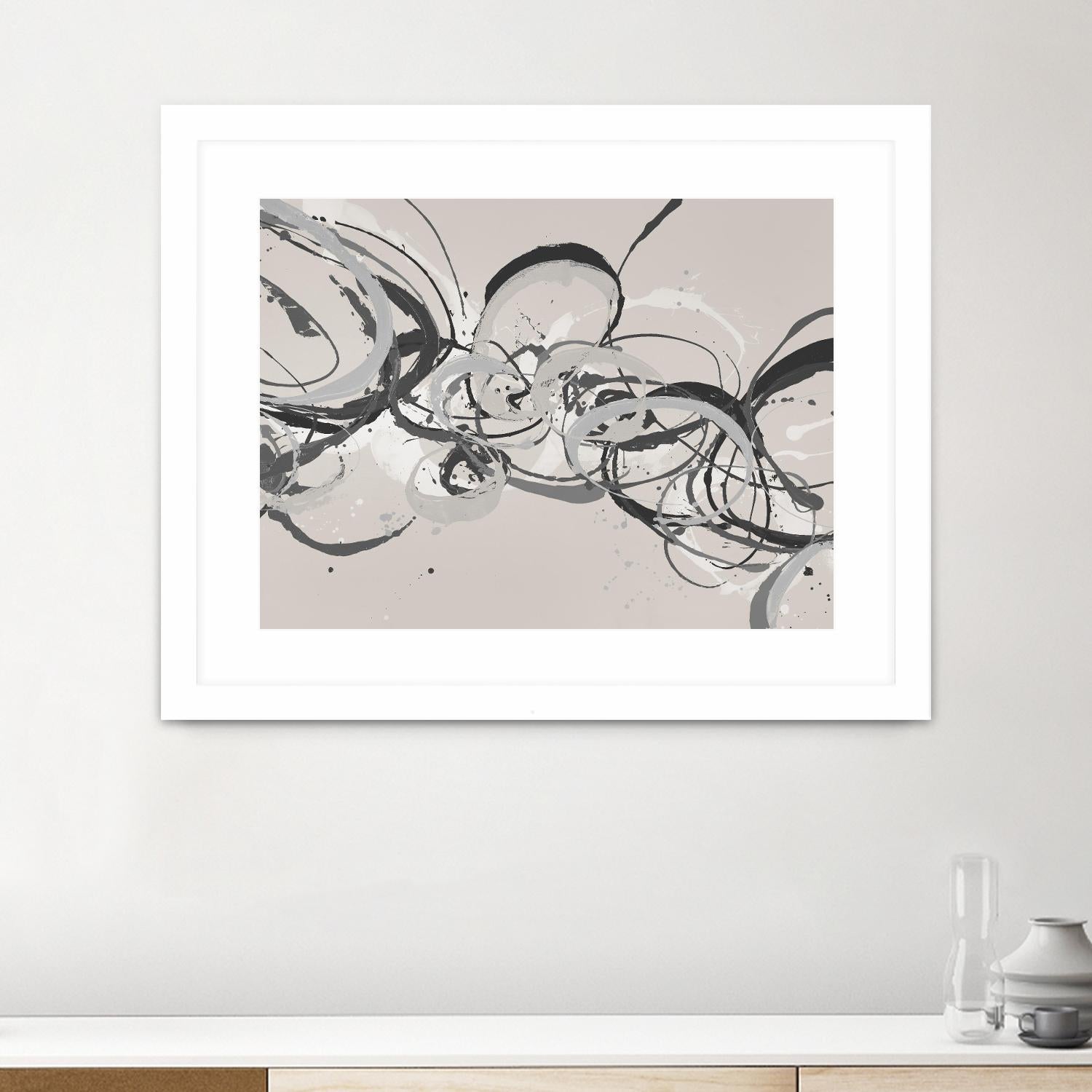 Demanding Order IV by Daleno Art on GIANT ART - white abstract abstrait 