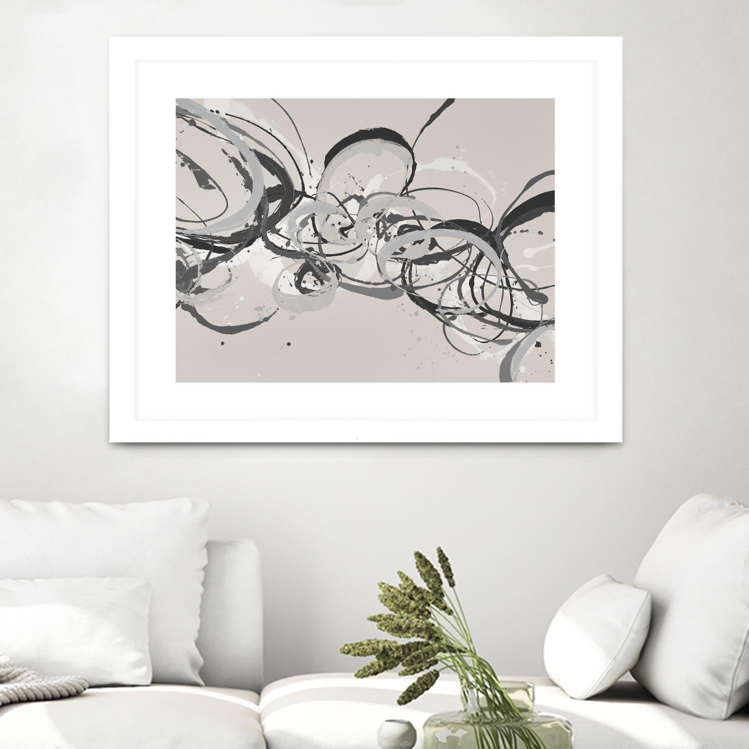 Demanding Order IV by Daleno Art on GIANT ART - white abstract abstrait 