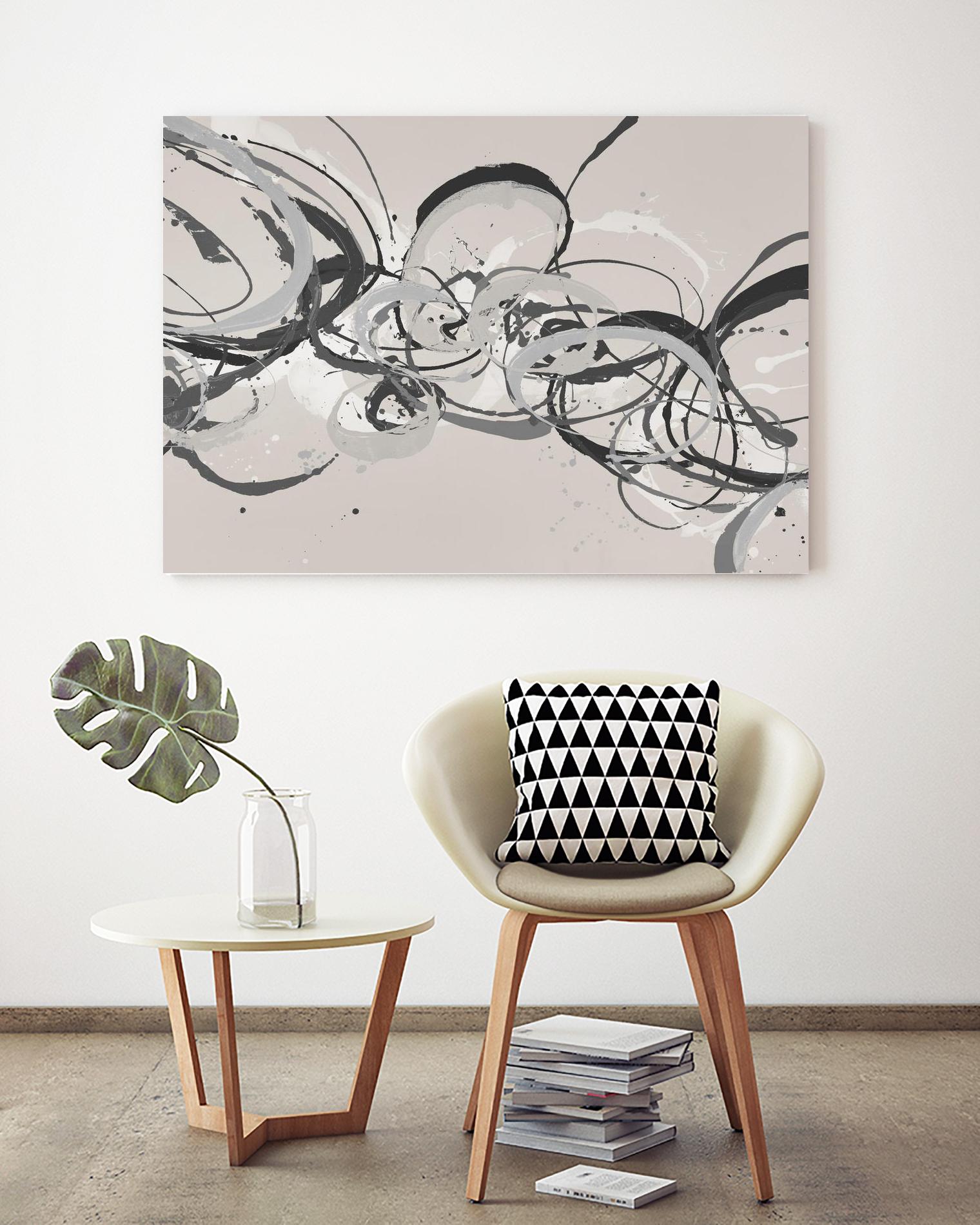 Demanding Order IV by Daleno Art on GIANT ART - white abstract abstrait 