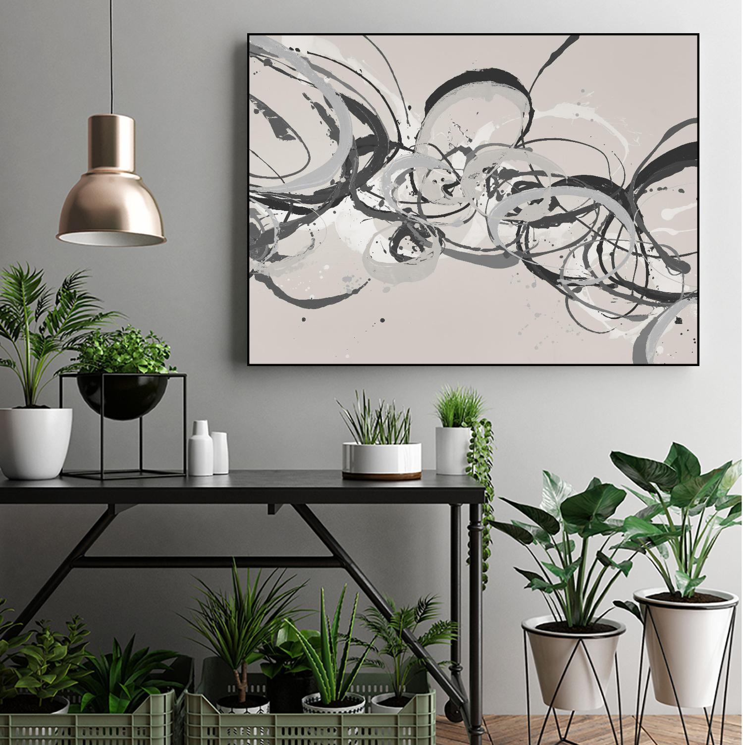 Demanding Order IV by Daleno Art on GIANT ART - white abstract abstrait 