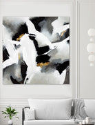 Driven to Dig In by Daleno Art on GIANT ART - gold abstract abstrait 