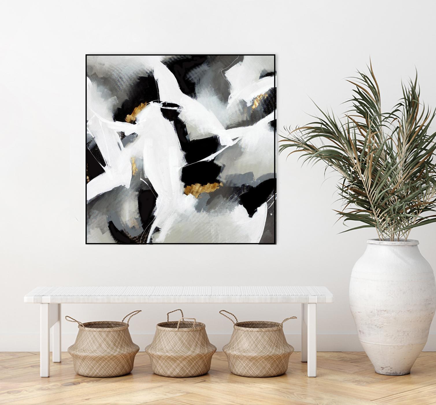 Driven to Dig In by Daleno Art on GIANT ART - gold abstract abstrait 