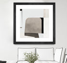 Rugby II by Daleno Art on GIANT ART - beige abstract
