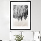 Stained Shower II by Daleno Art on GIANT ART - white abstract abstrait 