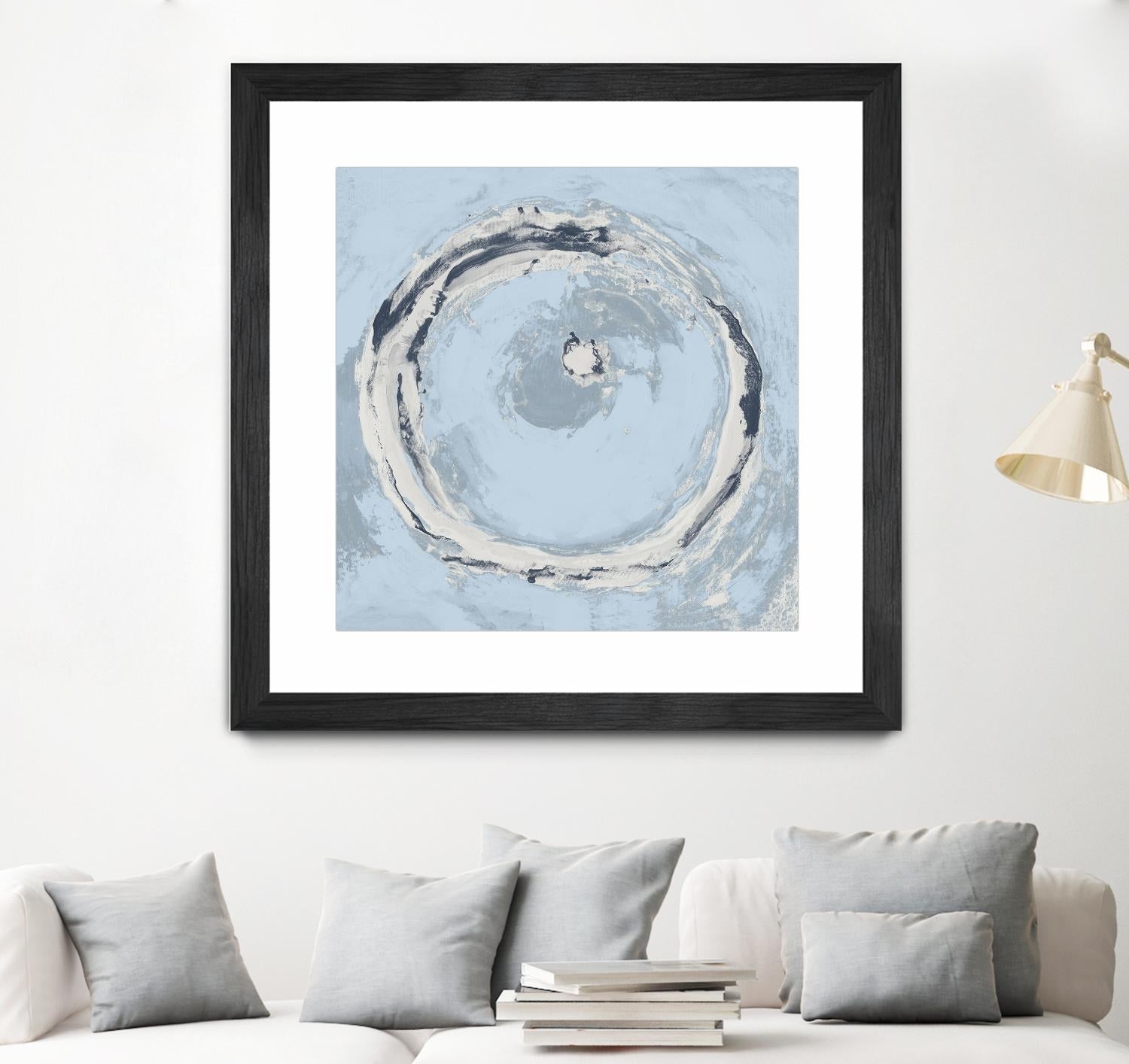 The Calm Before II by Daleno Art on GIANT ART - blue abstract abstrait 
