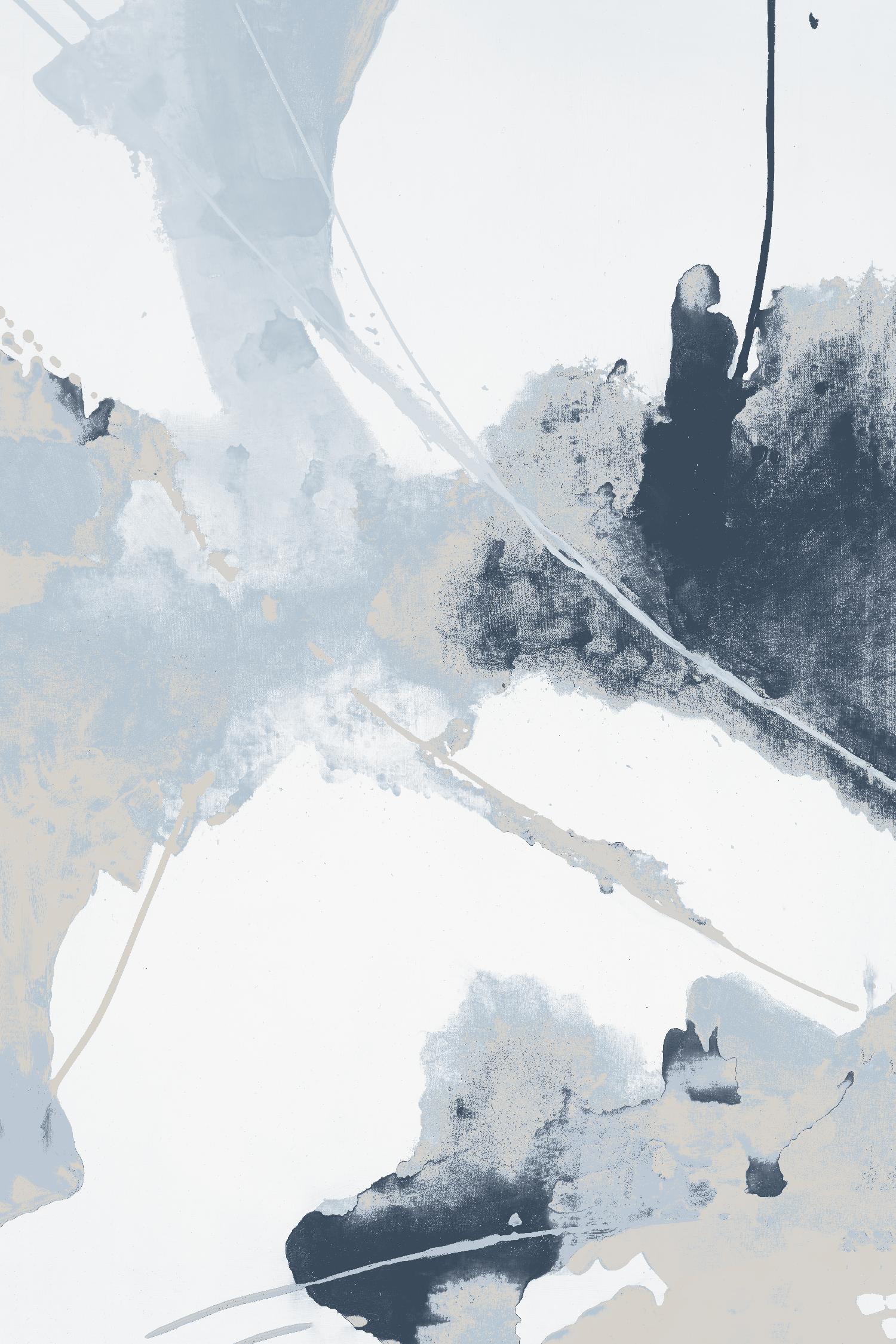 All Good Humor I by Daleno Art on GIANT ART - white abstract abstrait 