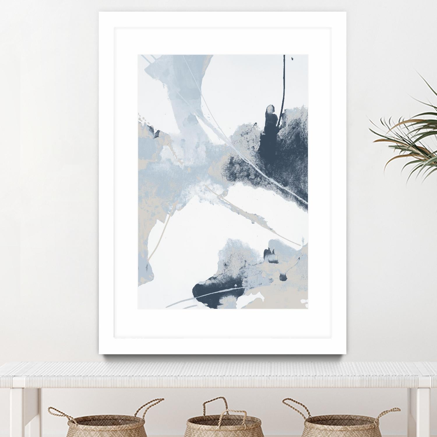 All Good Humor I by Daleno Art on GIANT ART - white abstract abstrait 