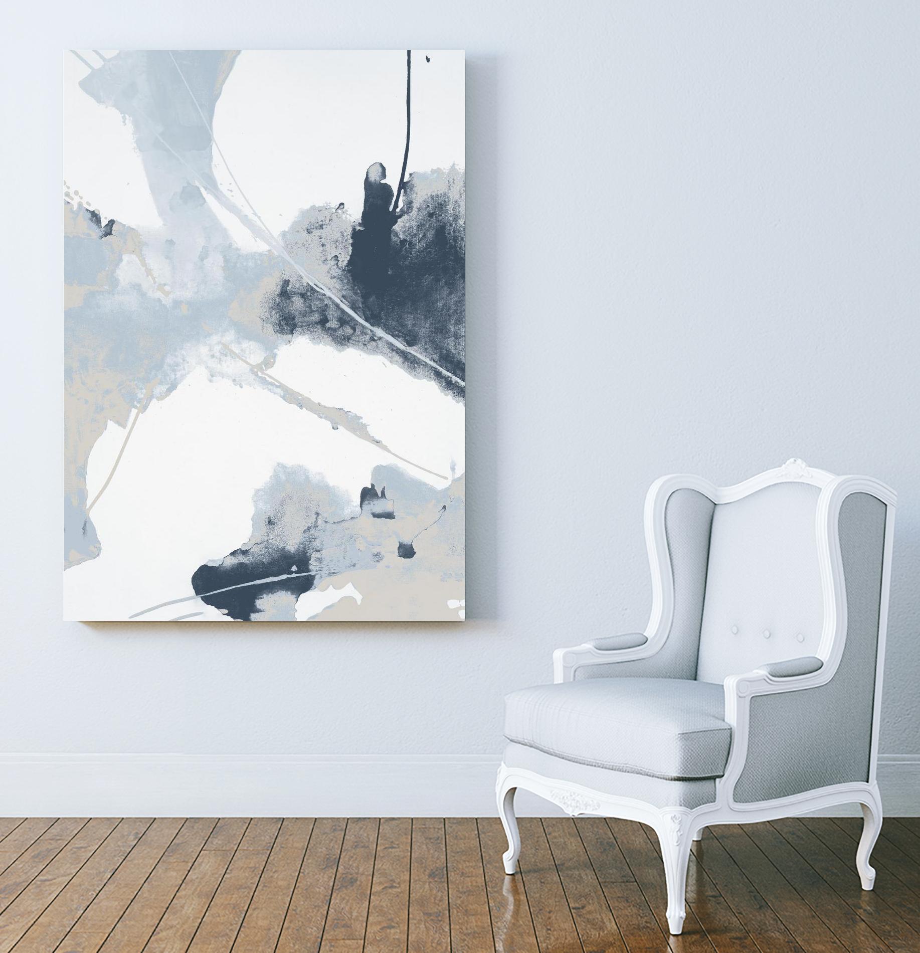 All Good Humor I by Daleno Art on GIANT ART - white abstract abstrait 