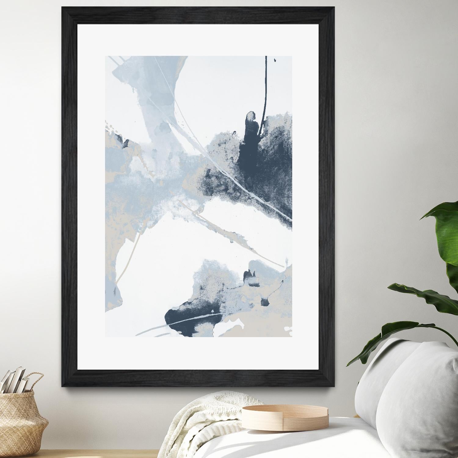 All Good Humor I by Daleno Art on GIANT ART - white abstract abstrait 