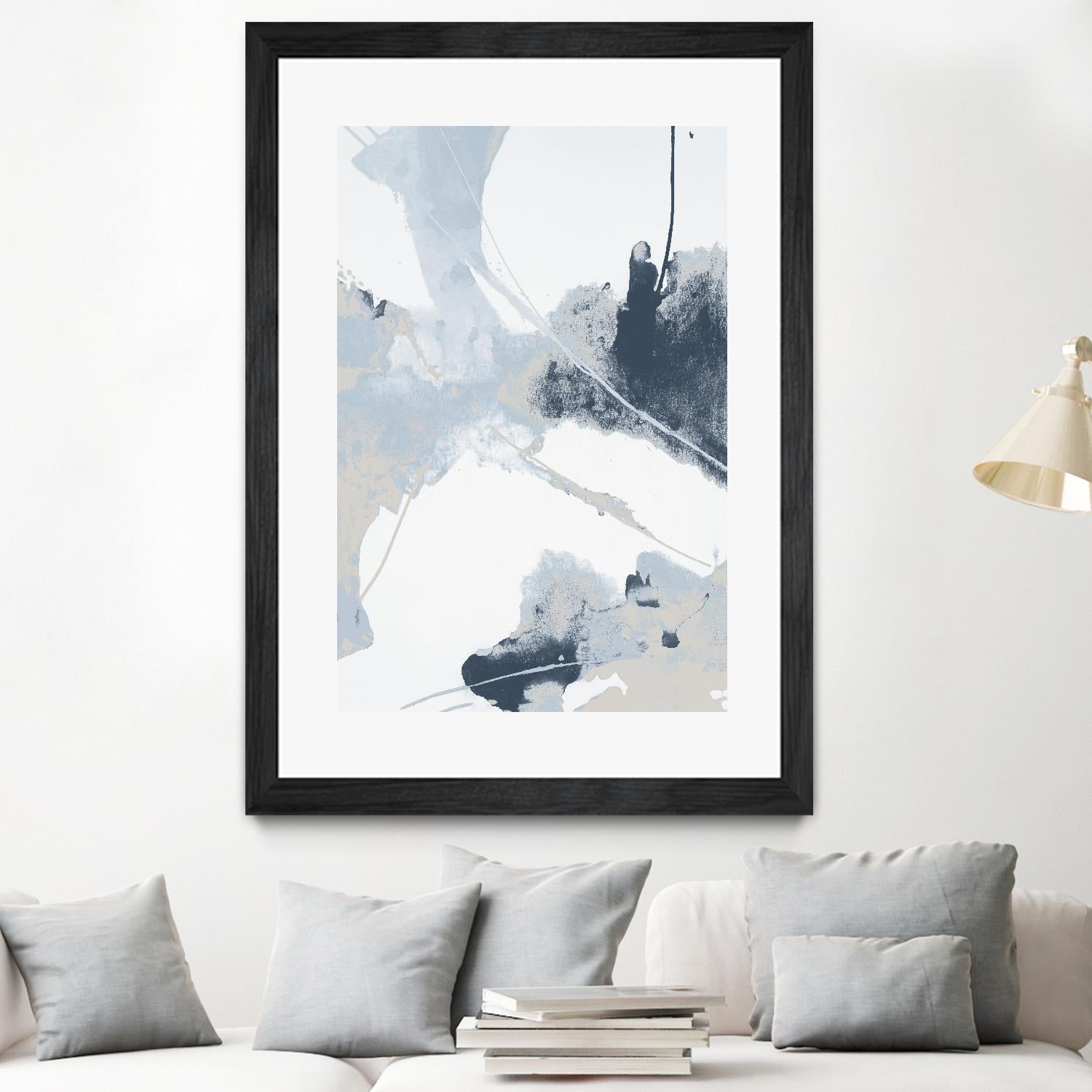 All Good Humor I by Daleno Art on GIANT ART - white abstract abstrait 
