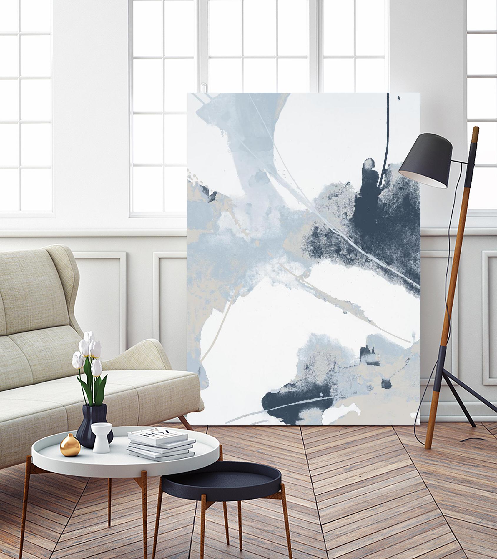 All Good Humor I by Daleno Art on GIANT ART - white abstract abstrait 