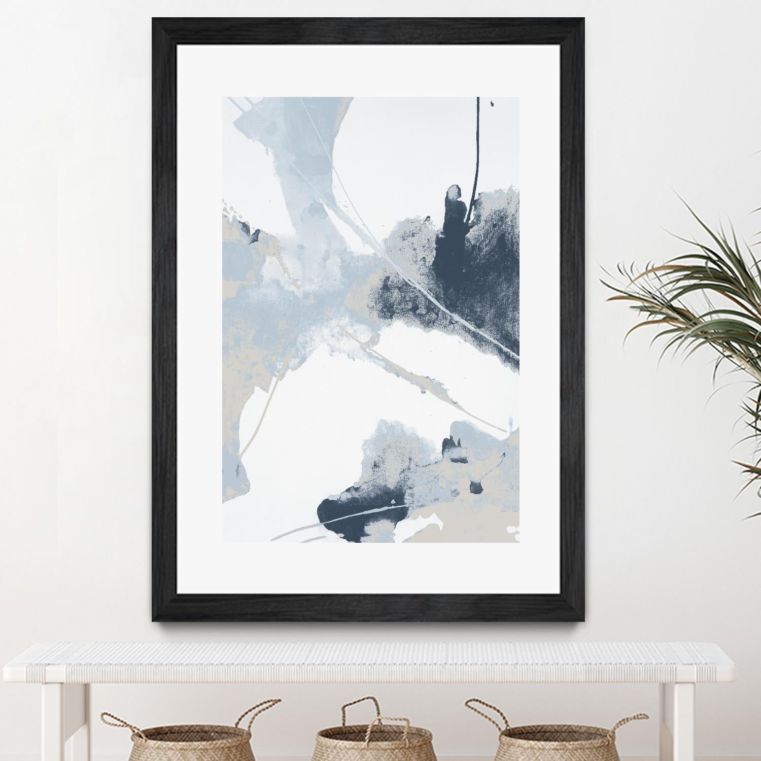 All Good Humor I by Daleno Art on GIANT ART - white abstract abstrait 