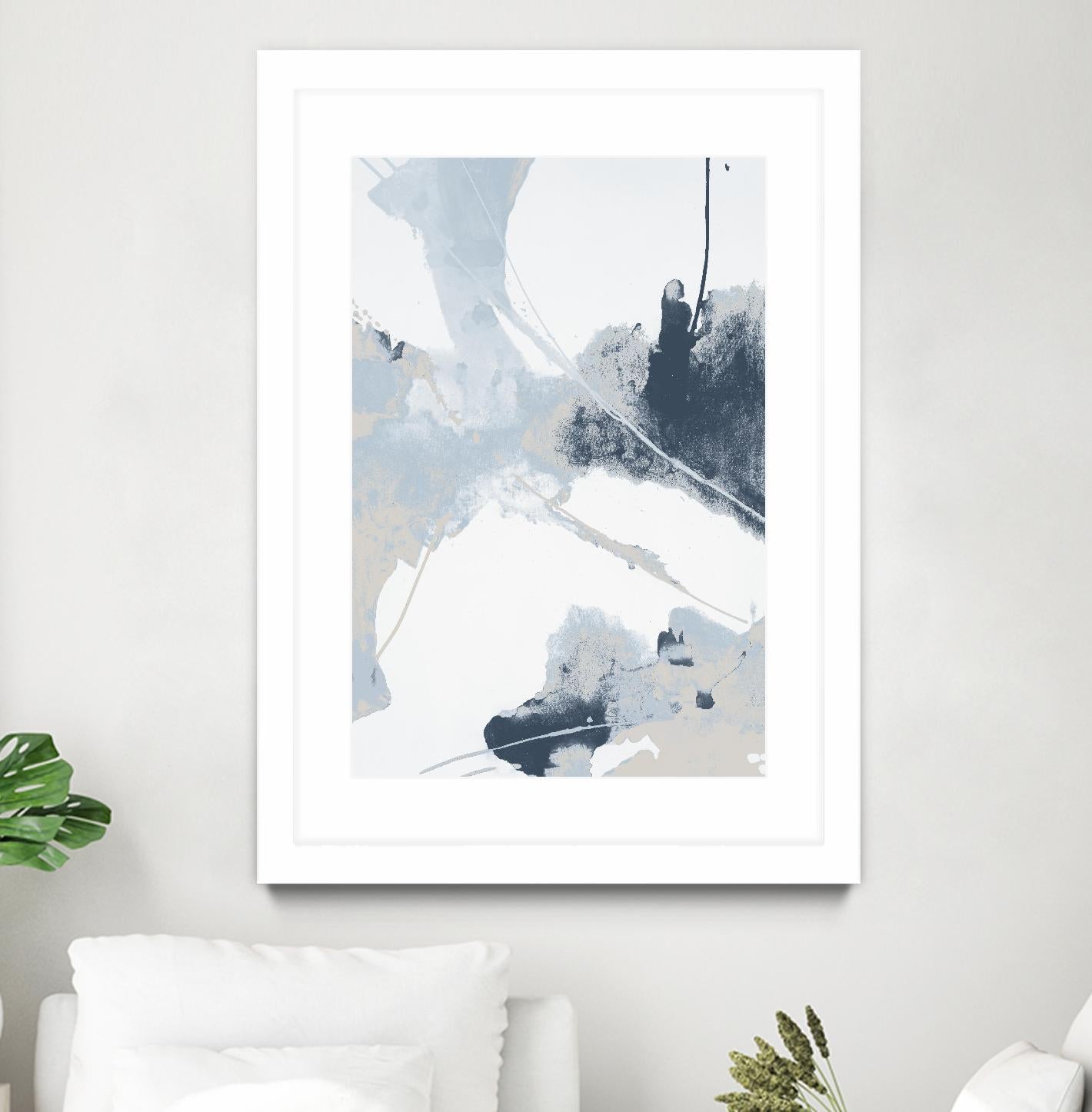 All Good Humor I by Daleno Art on GIANT ART - white abstract abstrait 