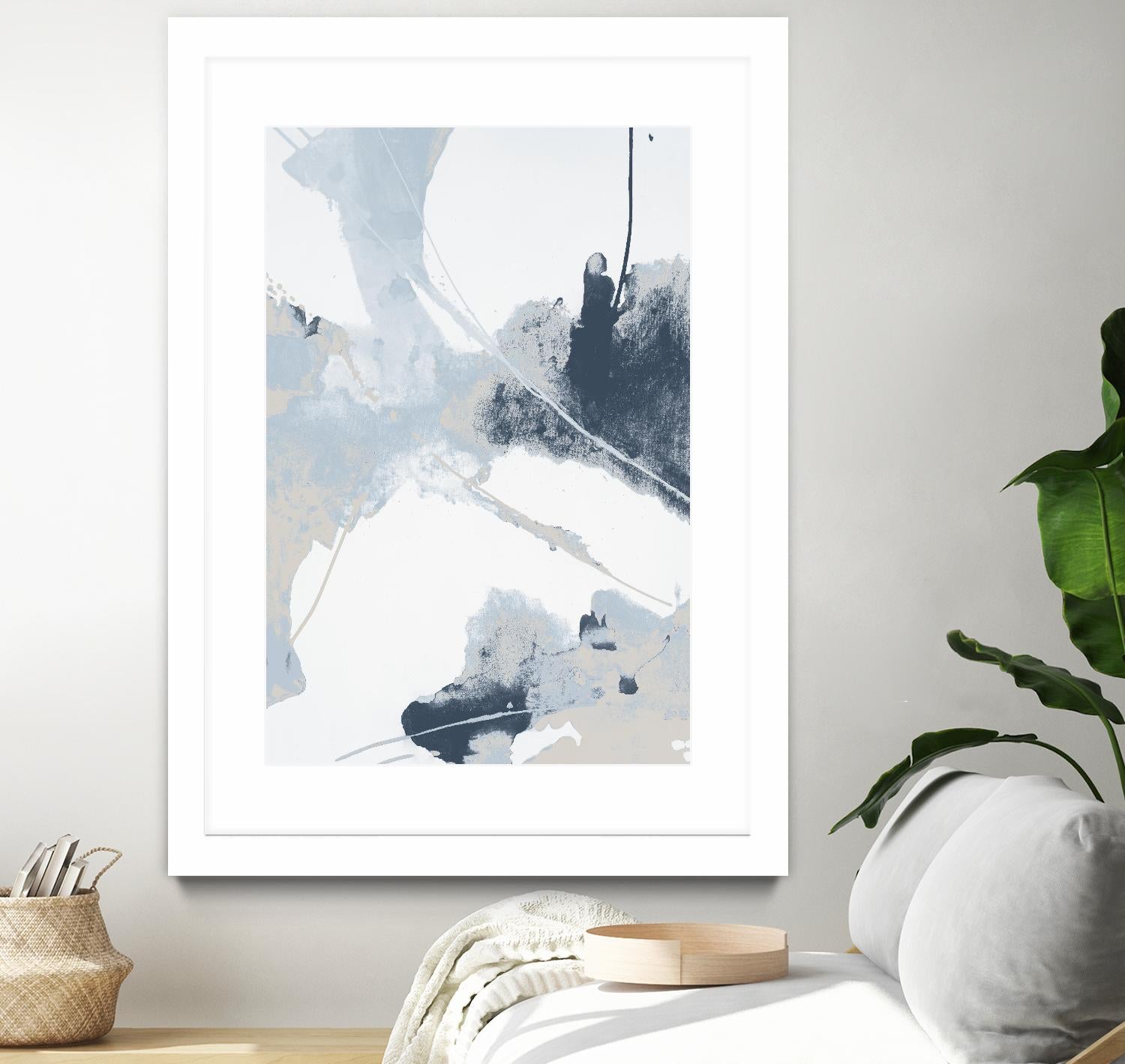 All Good Humor I by Daleno Art on GIANT ART - white abstract abstrait 