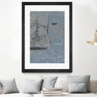 Hatchback II by Daleno Art on GIANT ART - blue abstract abstrait