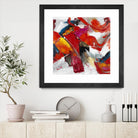 Stop to stare by Daleno Art on GIANT ART - red abstract abstrait 