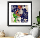 Economic Shift I by Daleno Art on GIANT ART - orange abstract abstrait 