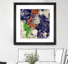 Economic Shift I by Daleno Art on GIANT ART - orange abstract abstrait 