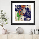 Economic Shift I by Daleno Art on GIANT ART - orange abstract abstrait 