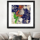 Economic Shift I by Daleno Art on GIANT ART - orange abstract abstrait 