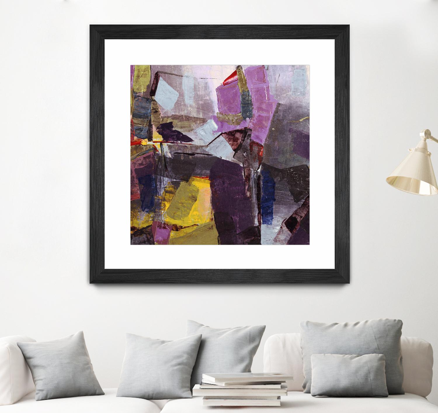 Broadway Nights by Daleno Art on GIANT ART - gold abstract abstrait 