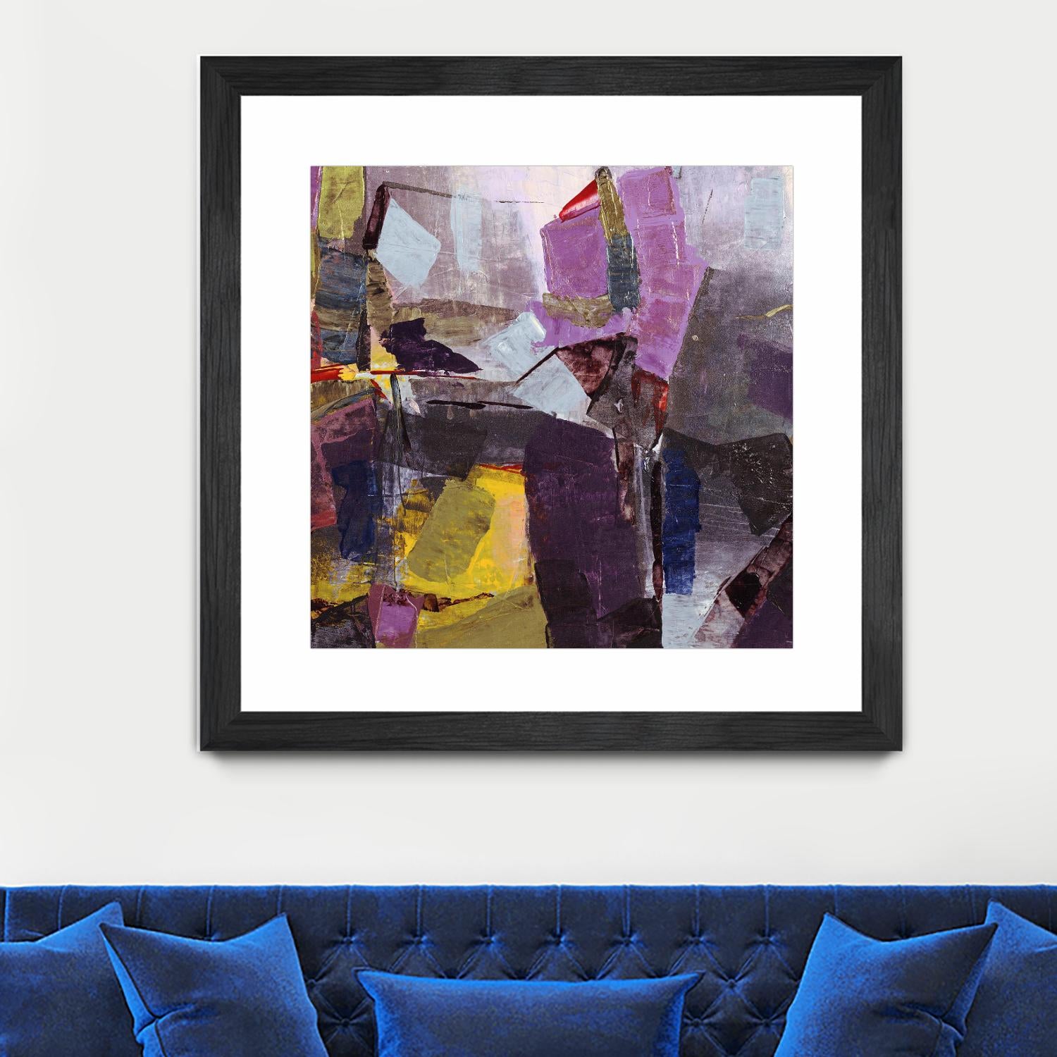 Broadway Nights by Daleno Art on GIANT ART - gold abstract abstrait 