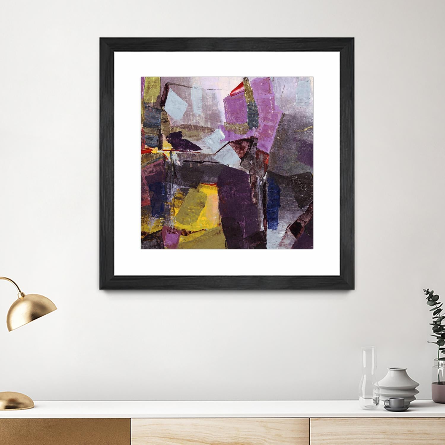 Broadway Nights by Daleno Art on GIANT ART - gold abstract abstrait 