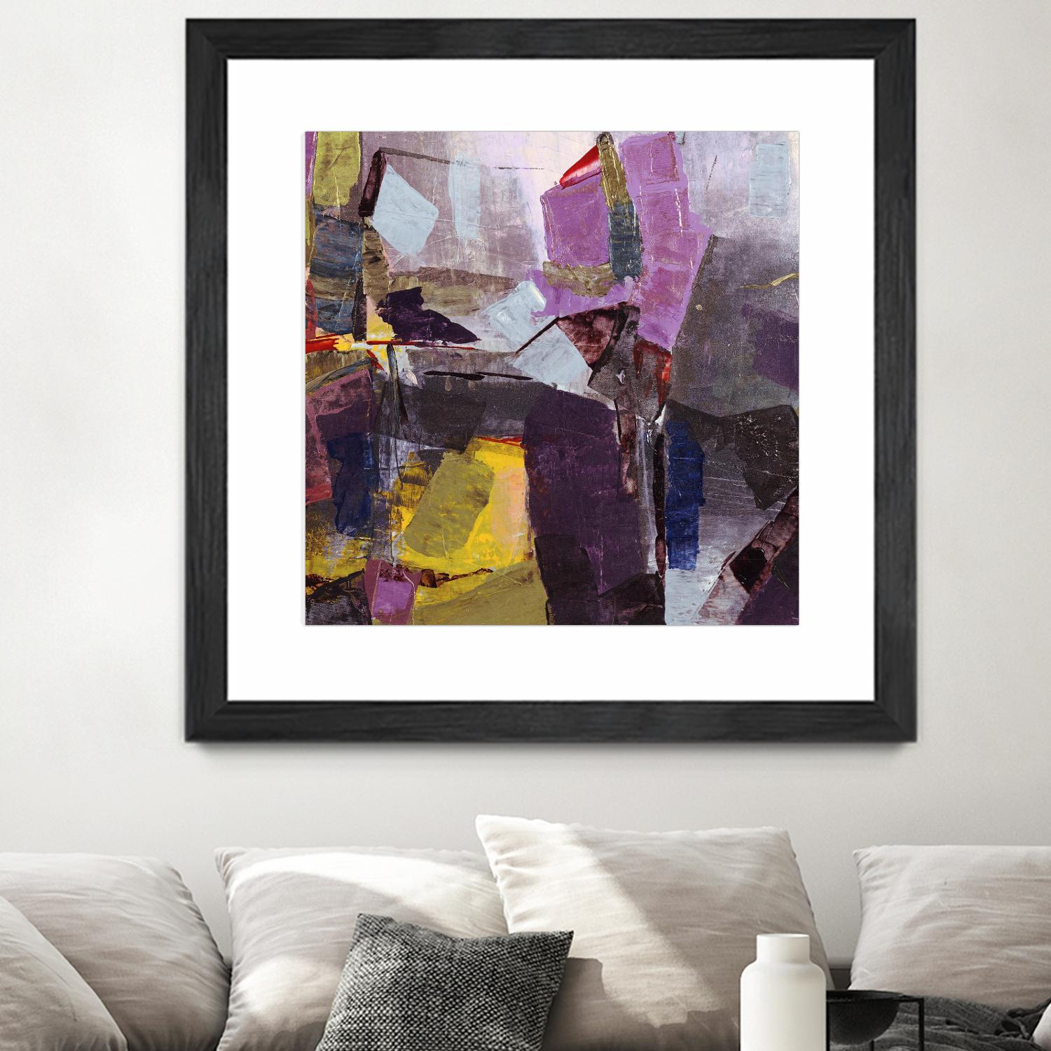 Broadway Nights by Daleno Art on GIANT ART - gold abstract abstrait 