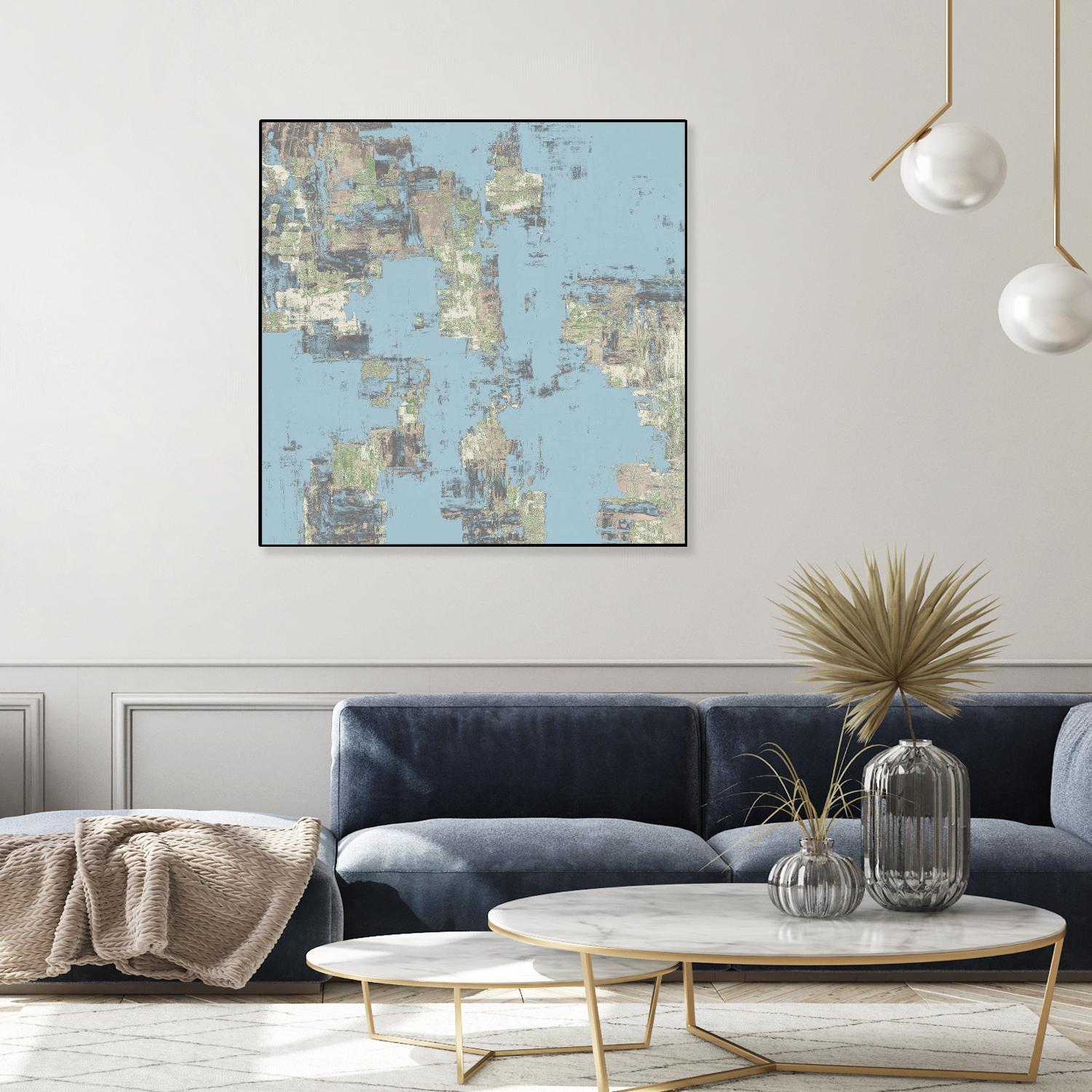 Memory Block II by Daleno Art on GIANT ART - abstract
