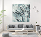 Sword Fight II by Daleno Art on GIANT ART - blue  abstract abstrait 