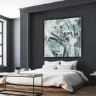 Sword Fight II by Daleno Art on GIANT ART - blue  abstract abstrait 