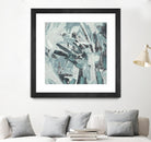 Sword Fight II by Daleno Art on GIANT ART - blue  abstract abstrait 