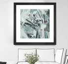 Sword Fight II by Daleno Art on GIANT ART - blue  abstract abstrait 