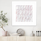 Hula I by Daleno Art on GIANT ART - red abstract abstrait 