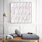 Hula I by Daleno Art on GIANT ART - red abstract abstrait 