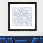 Hula II by Daleno Art on GIANT ART - blue abstract abstrait